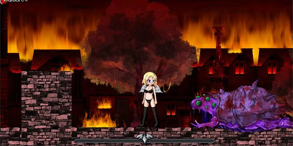 图片[3]-DepraviA ～戦乙女アンジェリカが酷い目にあう横スクロールハードコアリョナアクション～ PC版绅士游戏