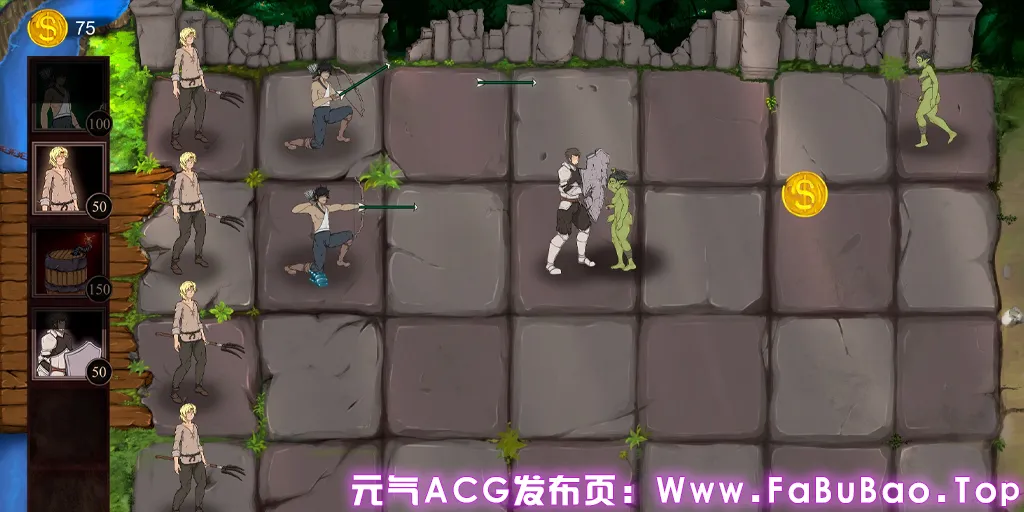 图片[1]-怪物女孩袭击！ Ver0.3.5双端PC+安卓原版 Monster Girl Assault! 魔女突袭:镇守H版植物大战僵尸-元气ACG-绅士游戏下载基地！